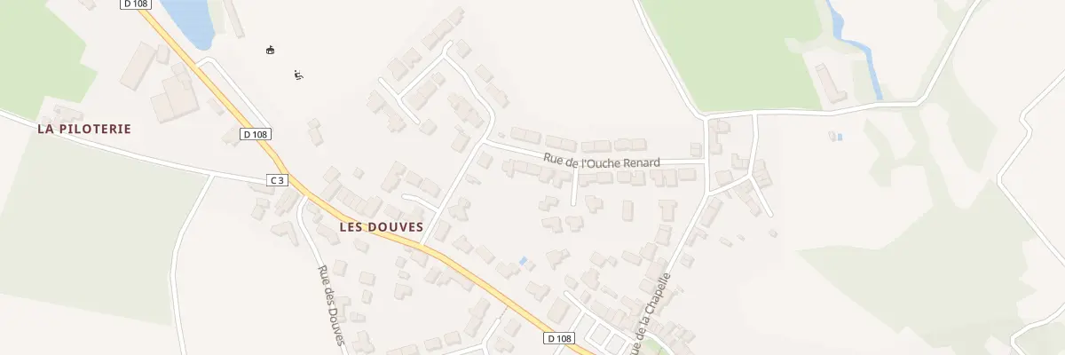 Plan du 11 Rue de l’Ouche Renard à La Regrippière