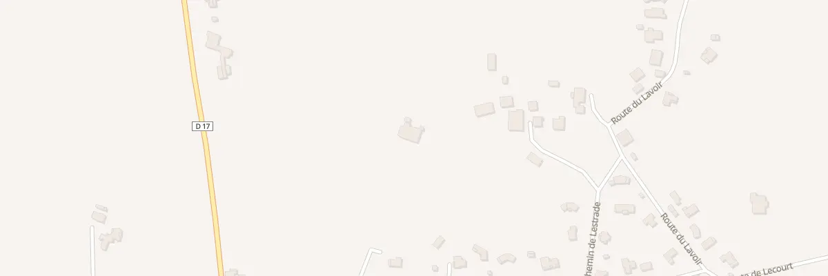 Plan du 158A Rte de Lecourt à Orist