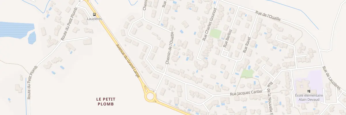 Plan du 5B Che de l’Ouaille à Nieul-sur-Mer