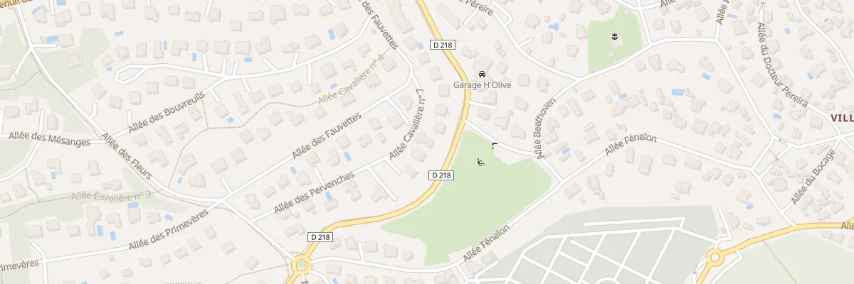Plan du 57 Bd de la Cote d’Argent à Arcachon