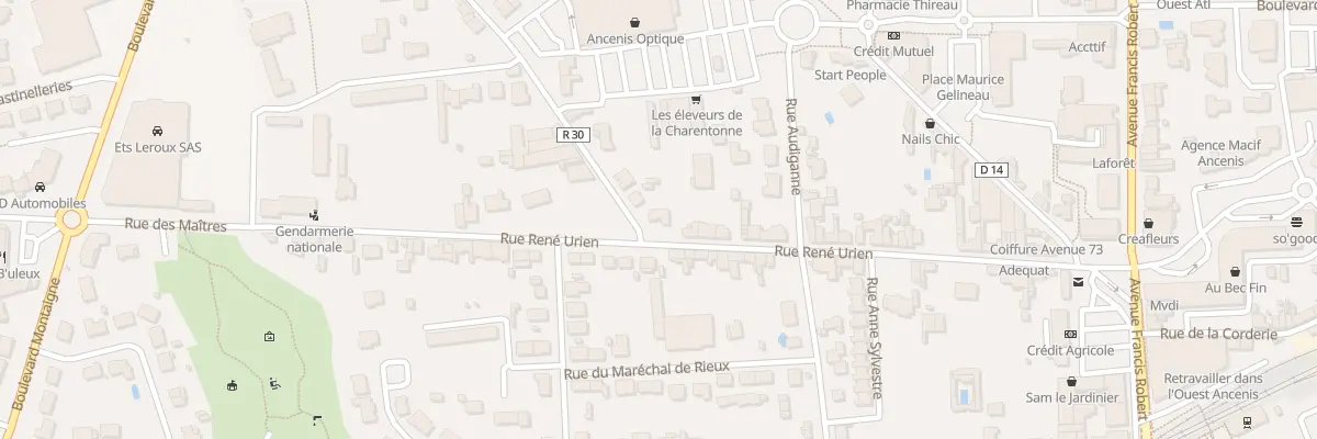 Plan du 304 Rue René Urien à Ancenis-Saint-Géréon