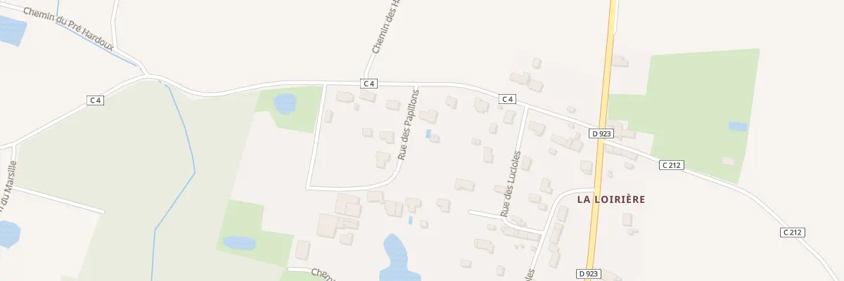 Plan du 201 Rue des Libellules à Mésanger