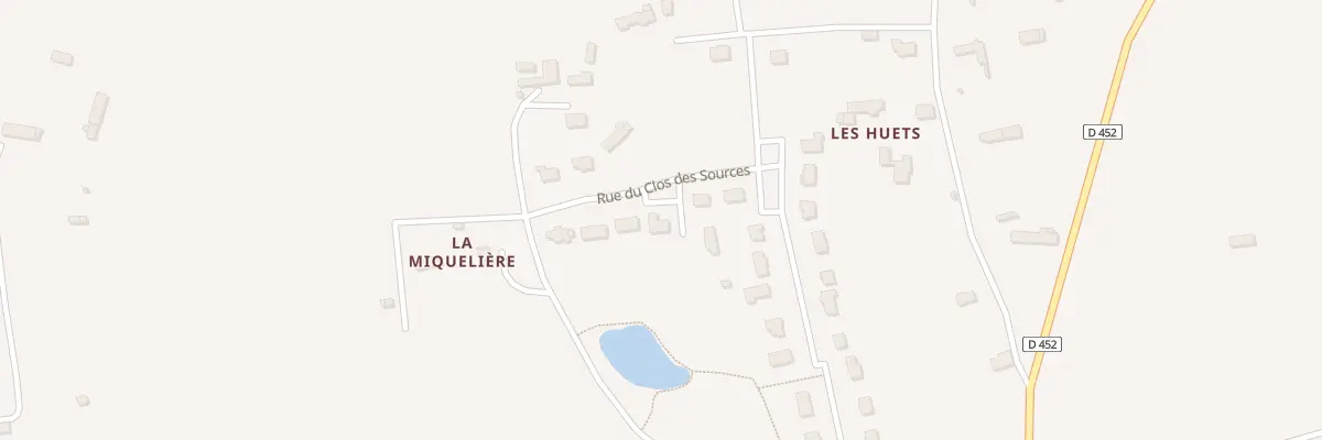 Plan du 21 Rue du Clos des Sources à La Colombe