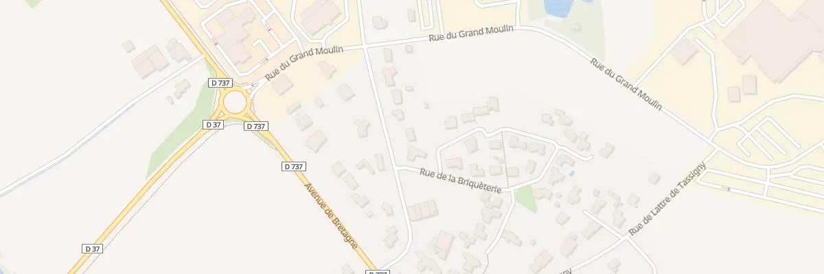 Plan du 8 Rue de la tuilerie à Saint-Fulgent