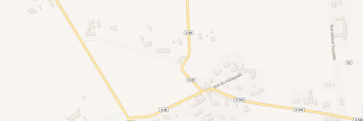 Plan du 1 Rue Amiral Touraille -St Pelle à Carentan-les-Marais