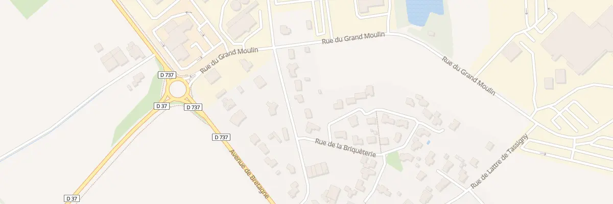Plan du 10 Rue de la tuilerie à Saint-Fulgent