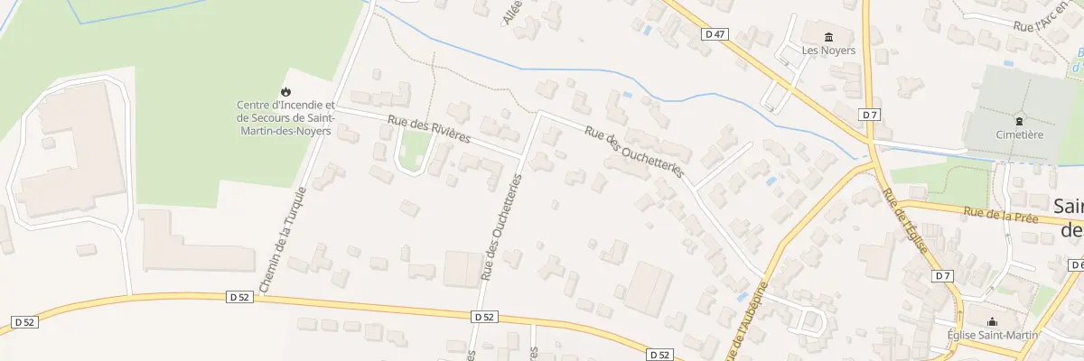 Plan du 29 Rue des ouchetteries à Saint-Martin-des-Noyers