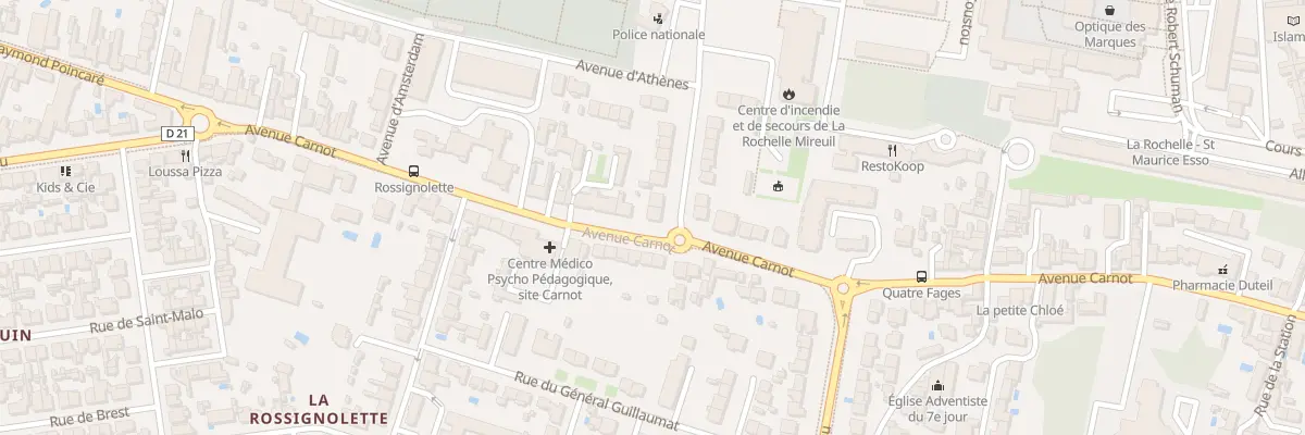Plan du 234 Av Carnot à La Rochelle