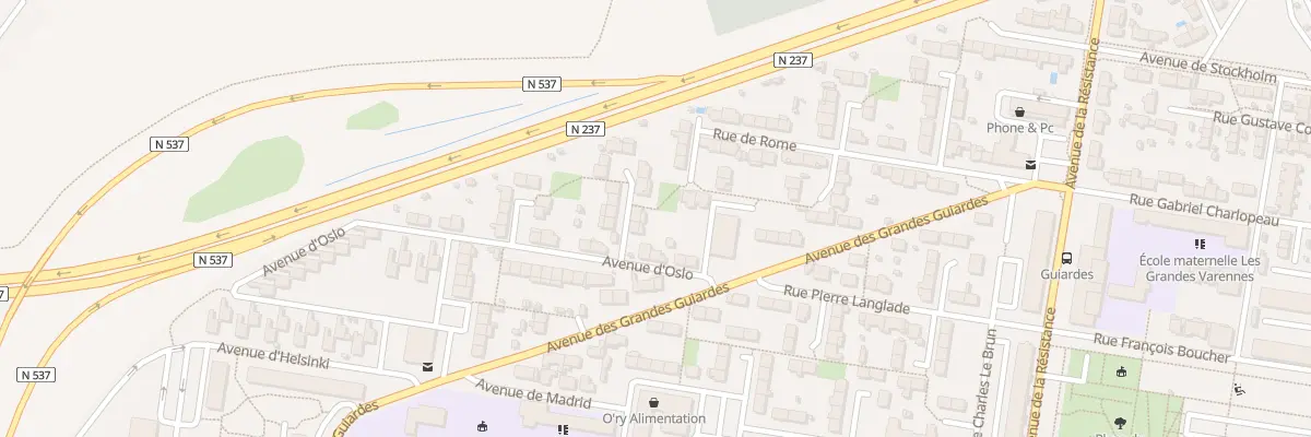 Plan du 6 Rue Pierre Benoit à La Rochelle