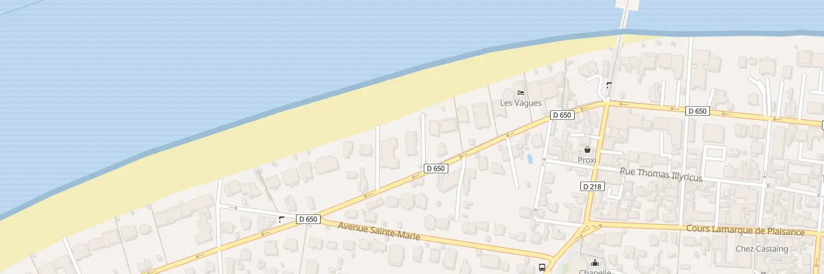 Plan du 27 Bd de l’Océan à Arcachon