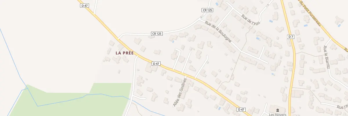 Plan du 390 Rue de la moinerie à Saint-Martin-des-Noyers