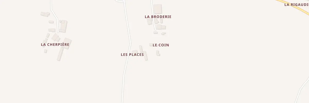 Plan du 5026 Le Coin à Saint-Germain-du-Pinel