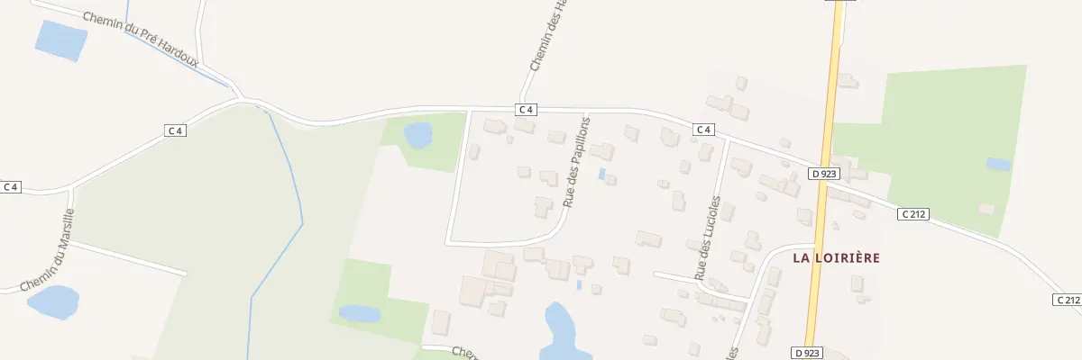 Plan du 60 Rue des Papillons à Mésanger