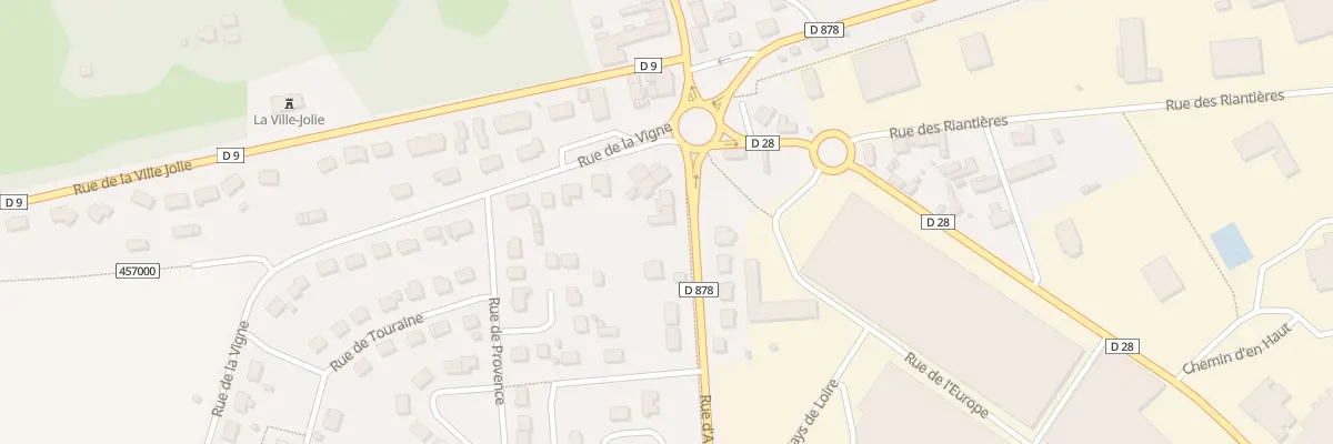 Plan du 6 Rue d’Ancenis à Vallons-de-l’Erdre