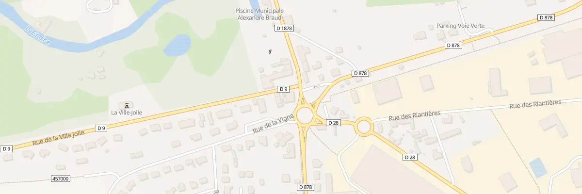 Plan du 10 Av Alexandre Braud à Vallons-de-l’Erdre