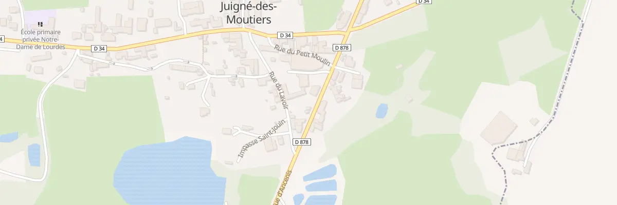 Plan du 19 Rue d’Ancenis à Juigné-des-Moutiers