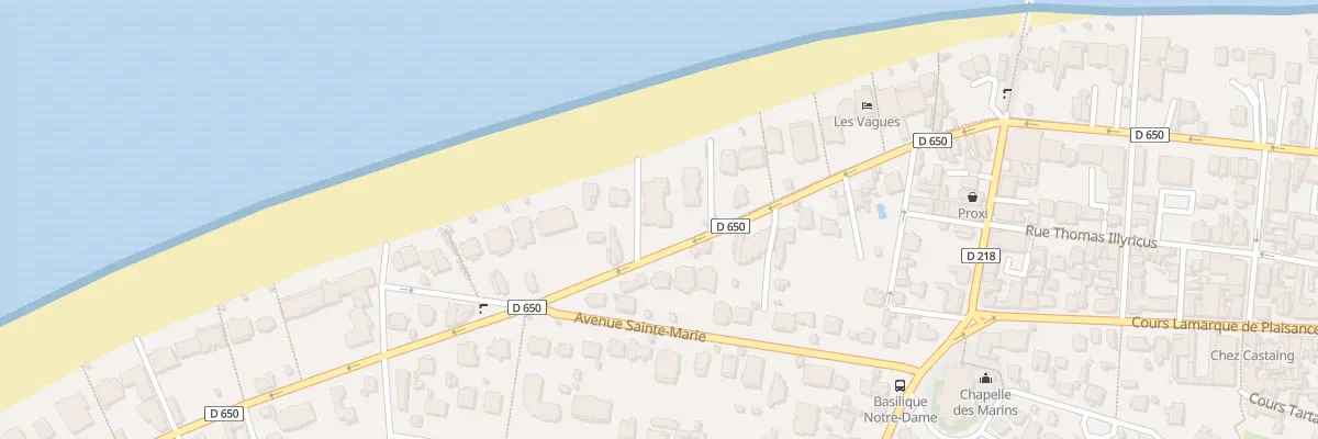 Plan du 29 Bd de l’Océan à Arcachon