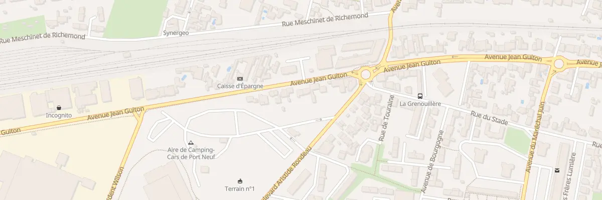 Plan du 321 Av Jean Guiton à La Rochelle