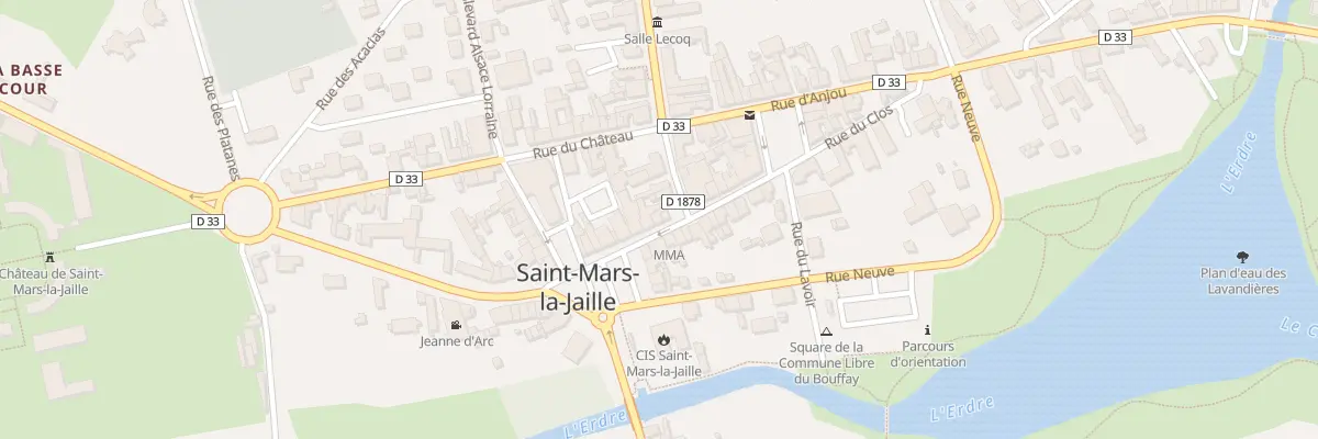 Plan du 7 Rue de l’Industrie à Vallons-de-l’Erdre