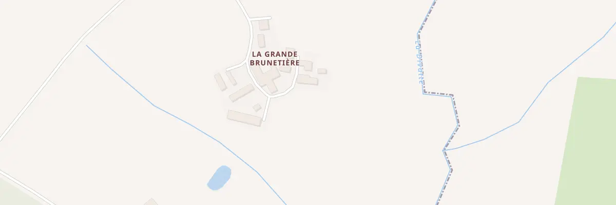 Plan du 5140 La Grande Brunetière à La Boissière-du-Doré