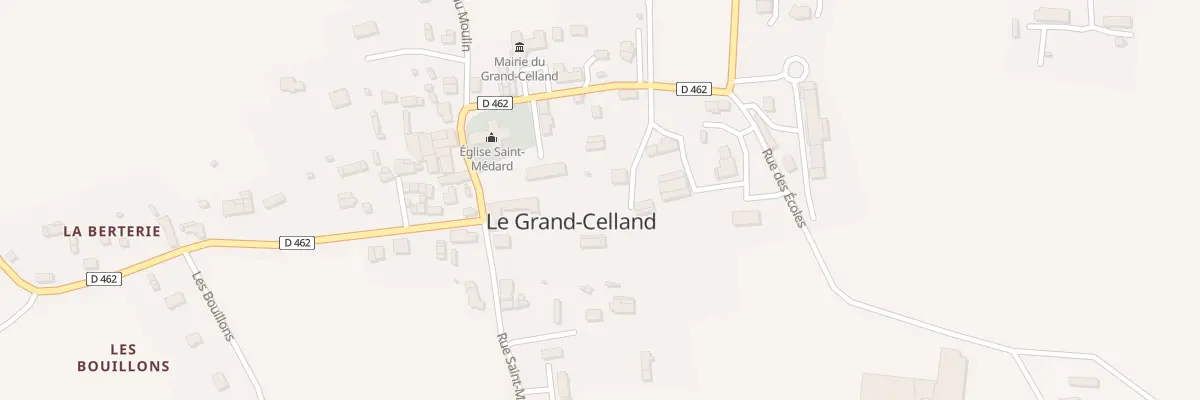 Plan du 8 Rue Perret au Grand-Celland