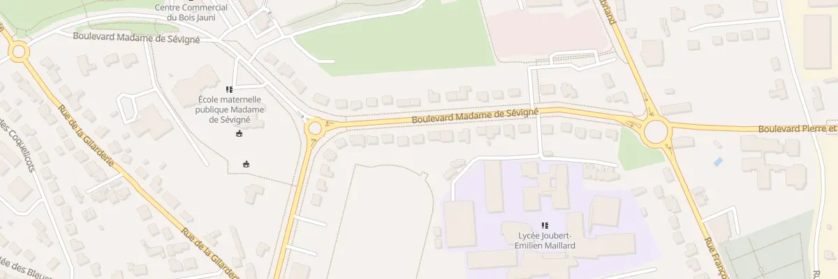 Plan du 277 Bd Madame de Sévigné à Ancenis-Saint-Géréon