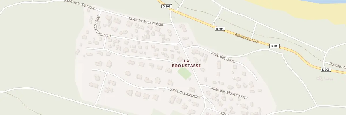 Plan du 66 Che du Petit-Poucet à Biscarrosse