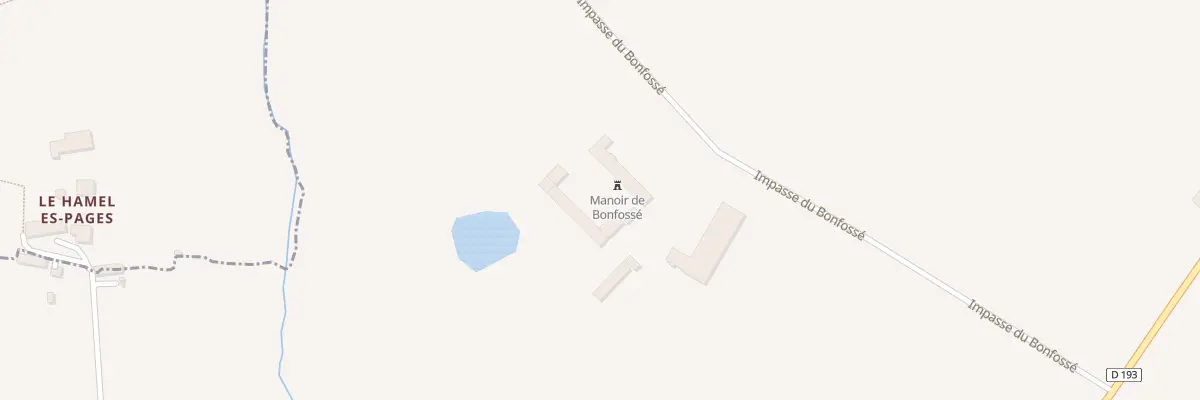 Plan du 361 Imp de Bonfosse à Saint-Martin-de-Bonfossé