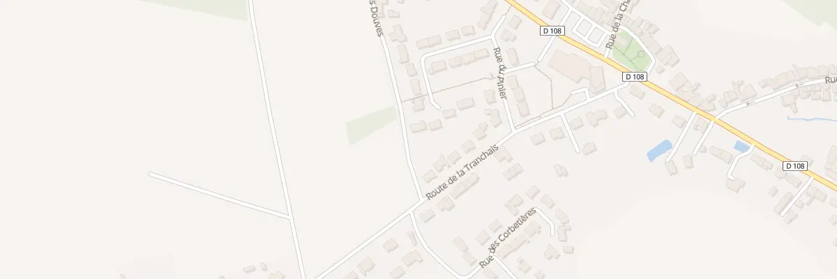 Plan du 18 Rue du pinier à La Regrippière