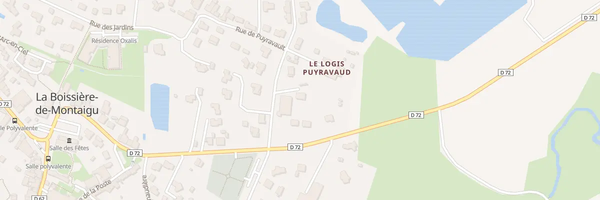 Plan du 2B Rue de Puyravault à La Boissière-de-Montaigu