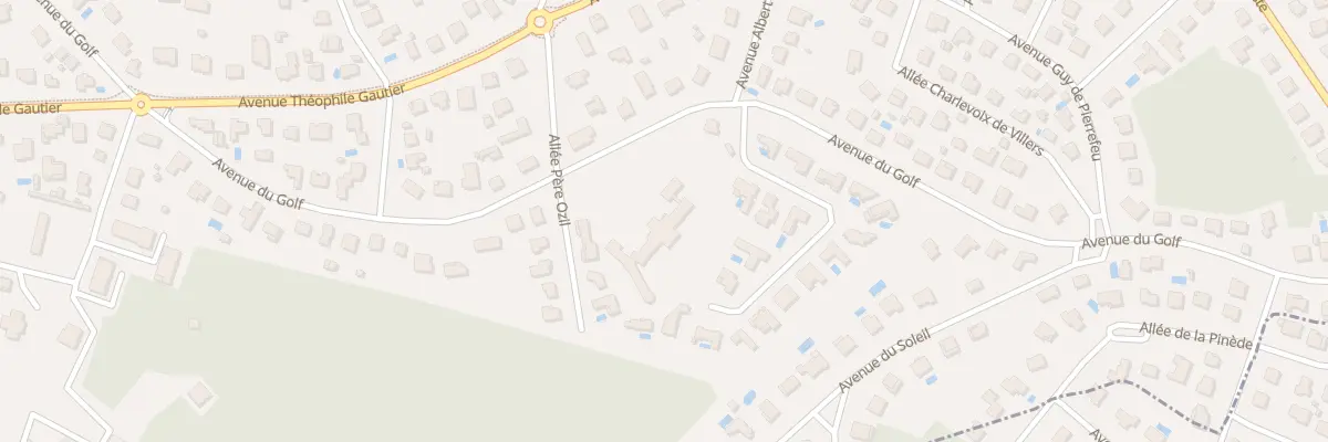 Plan du 40 Av du Golf à Arcachon