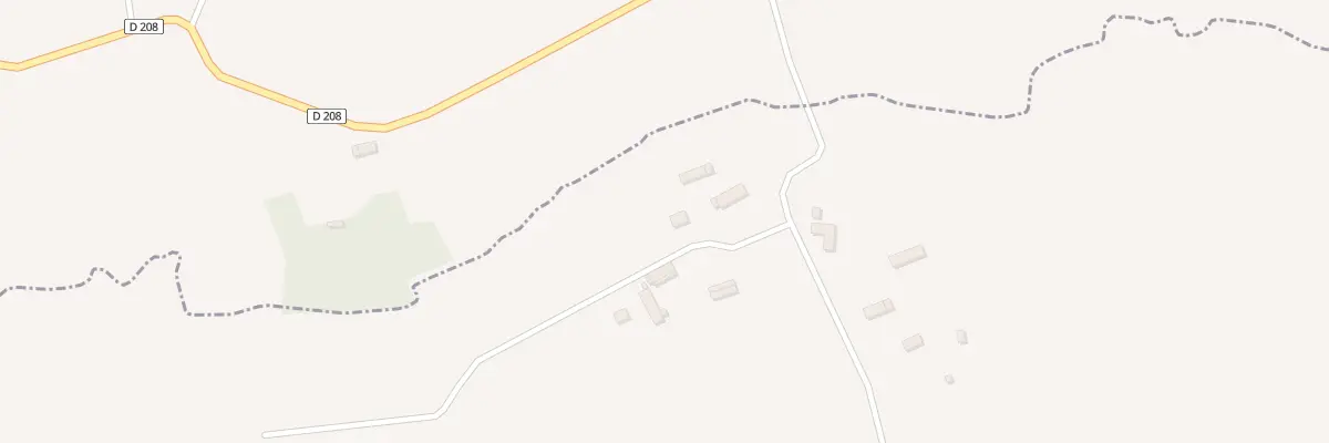 Plan du 152 Rue du Hamel Baisnée à La Colombe
