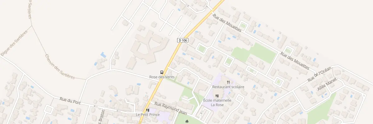 Plan du 5 Rue Bernard Giraudeau à L’Houmeau