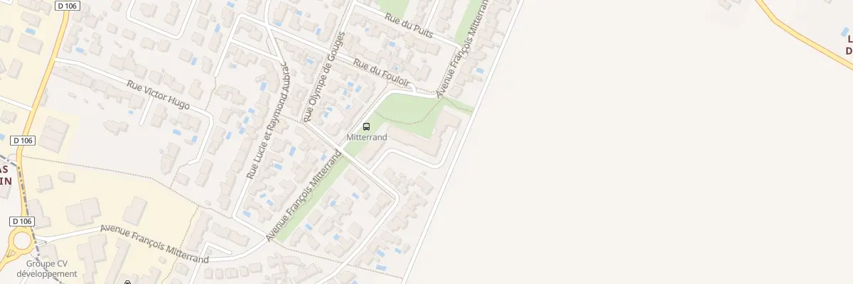 Plan du 4 Rue Louise Labe à L’Houmeau