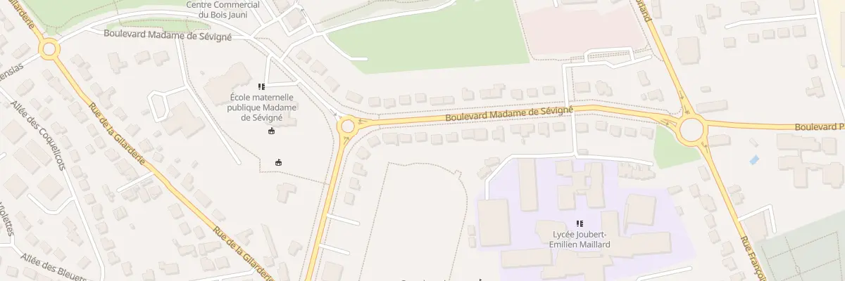 Plan du 307 Bd Madame de Sévigné à Ancenis-Saint-Géréon
