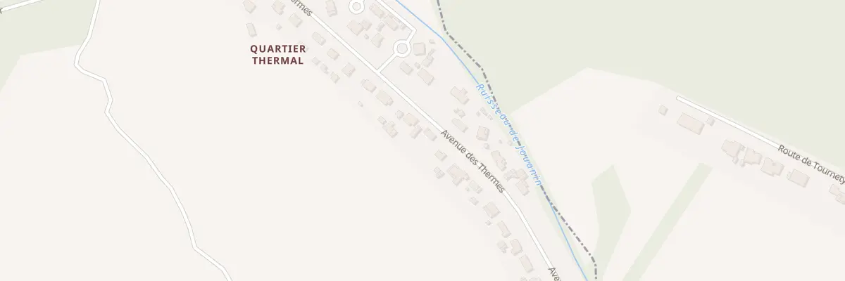 Plan du 340 Av des Thermes à Saubusse