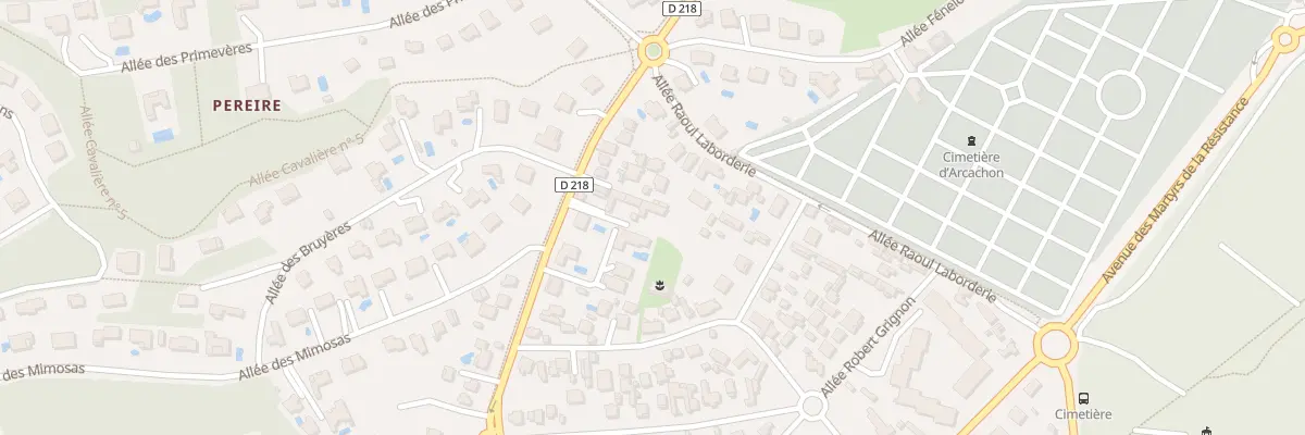 Plan du 66B Bd de la Cote d’Argent à Arcachon