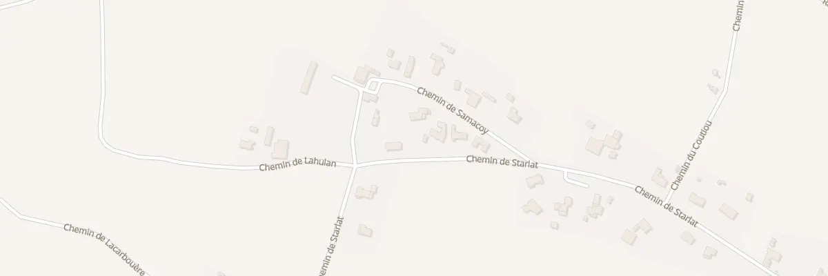 Plan du 171 Che de Samacoy à Port-de-Lanne