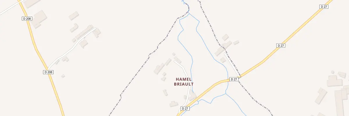 Plan du 5011 Le Hamel Brioult à La Haye-Bellefond