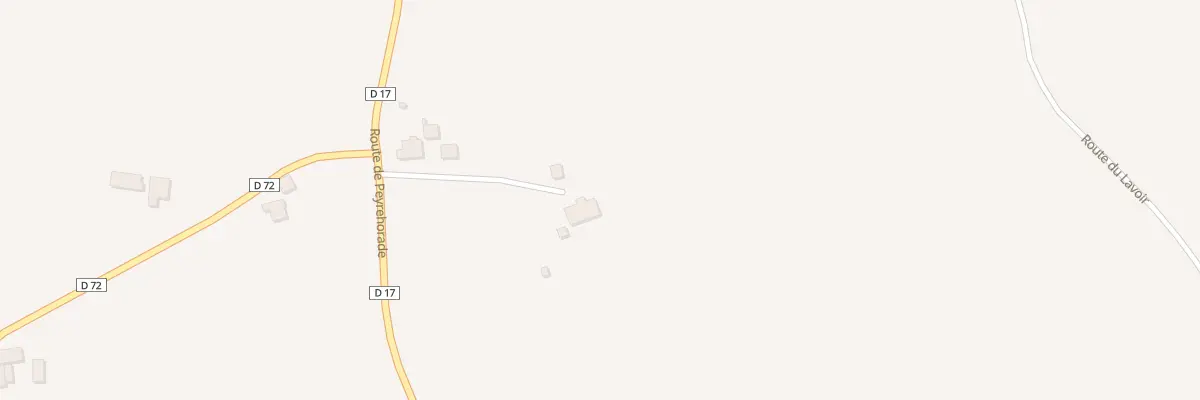 Plan du 1080 Rte de Peyrehorade à Orist