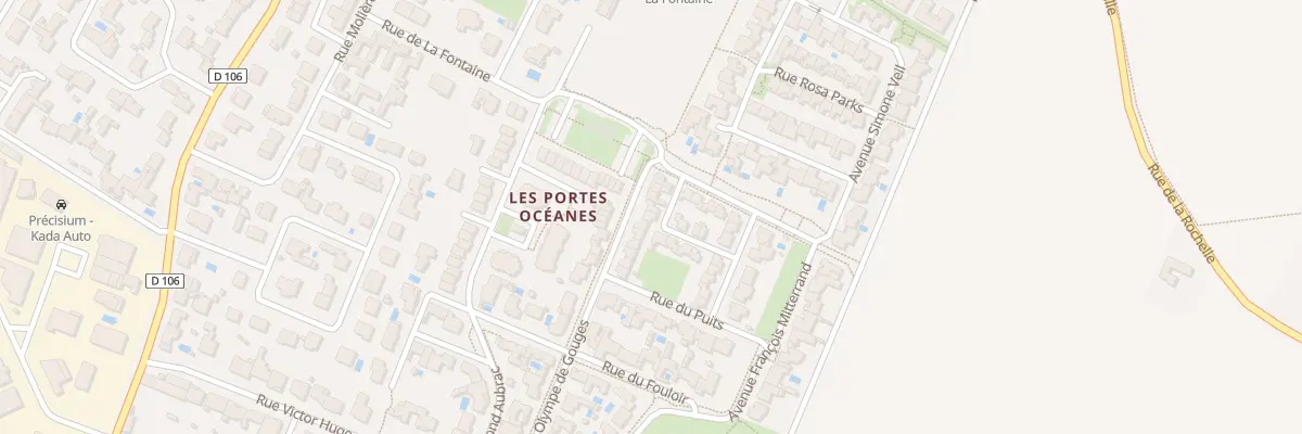 Plan du 9 Rue Paul Fort à L’Houmeau