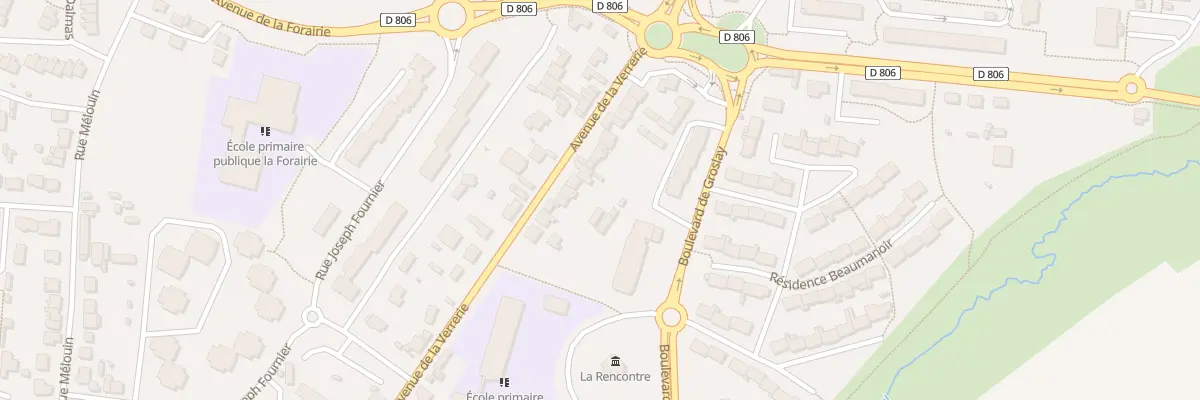 Plan du 78 Av de la Verrerie à Fougères