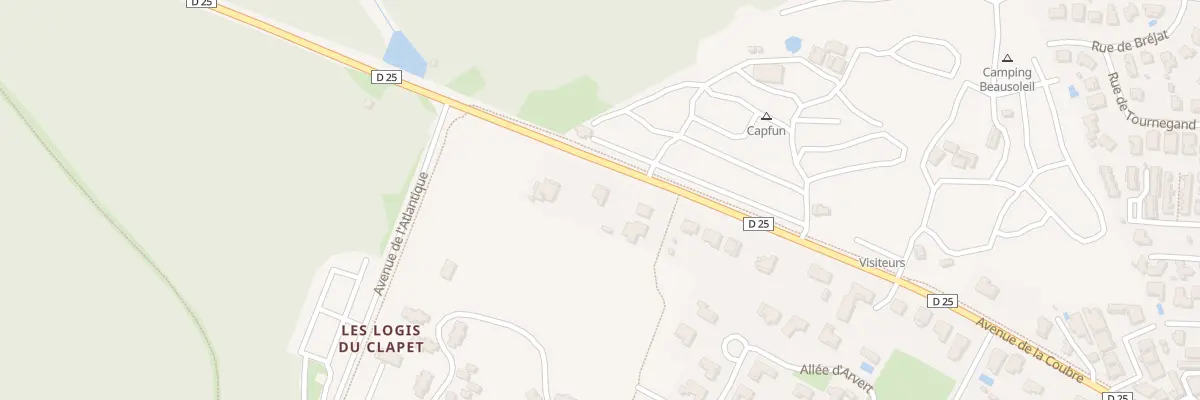 Plan du 37 Av de la Coubre aux Mathes