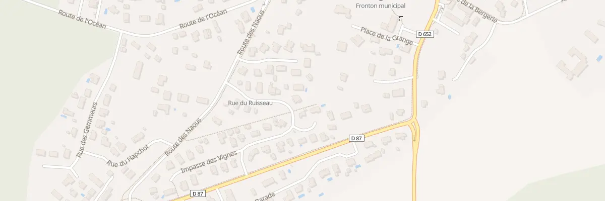 Plan du 194 Rue du Ruisseau à Sainte-Eulalie-en-Born