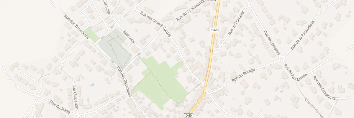 Plan du 12 Rue des Grand’Cordes à Boussay