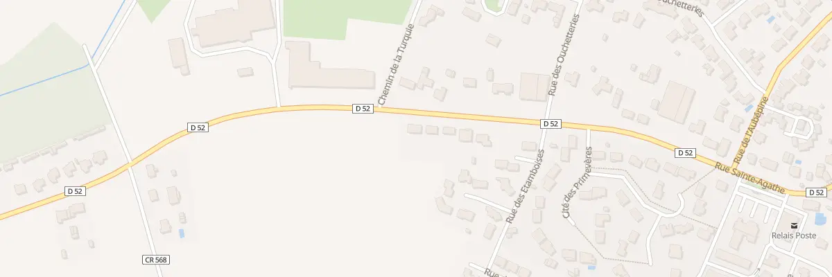Plan du 623 Rue sainte-agathe à Saint-Martin-des-Noyers
