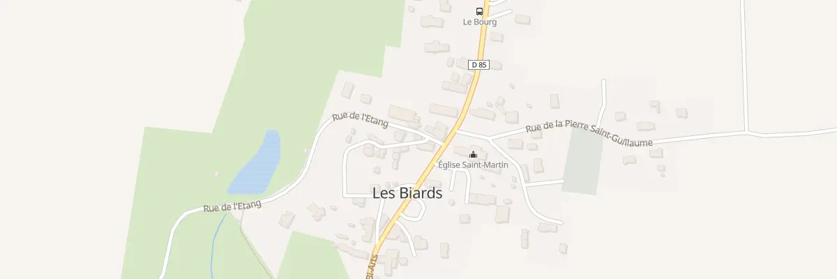 Plan du 2 Imp Arbre de la Liberte Biards à Isigny-le-Buat