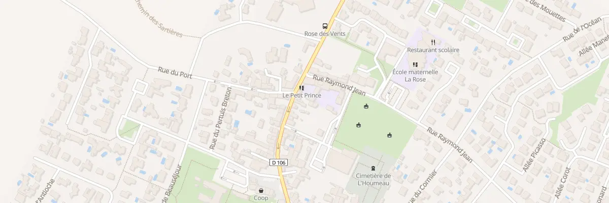 Plan du 7 Rue de la République à L’Houmeau
