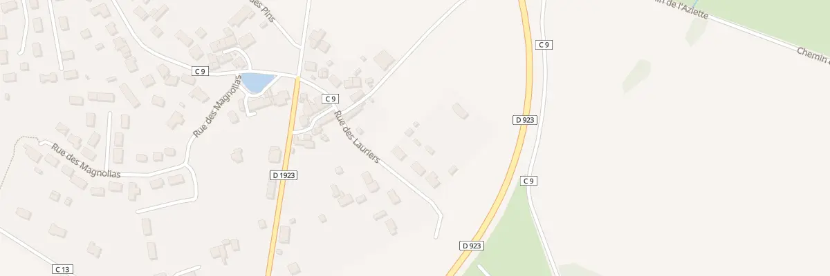Plan du 151 Rue des Lauriers à Mésanger