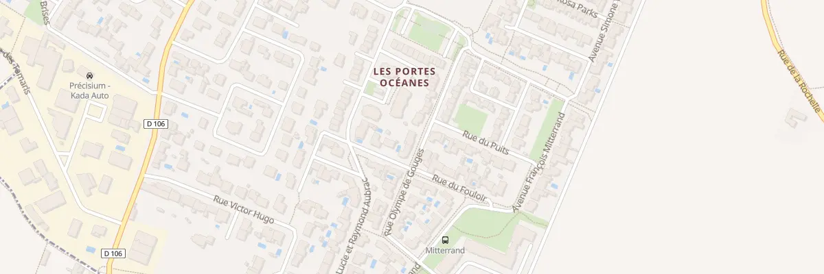 Plan du 15 Rue Olympe de Gouges à L’Houmeau